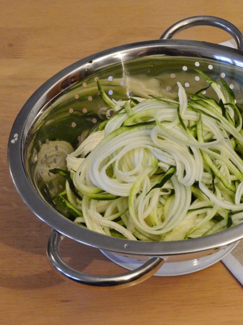 Zucchini-Spaghetti