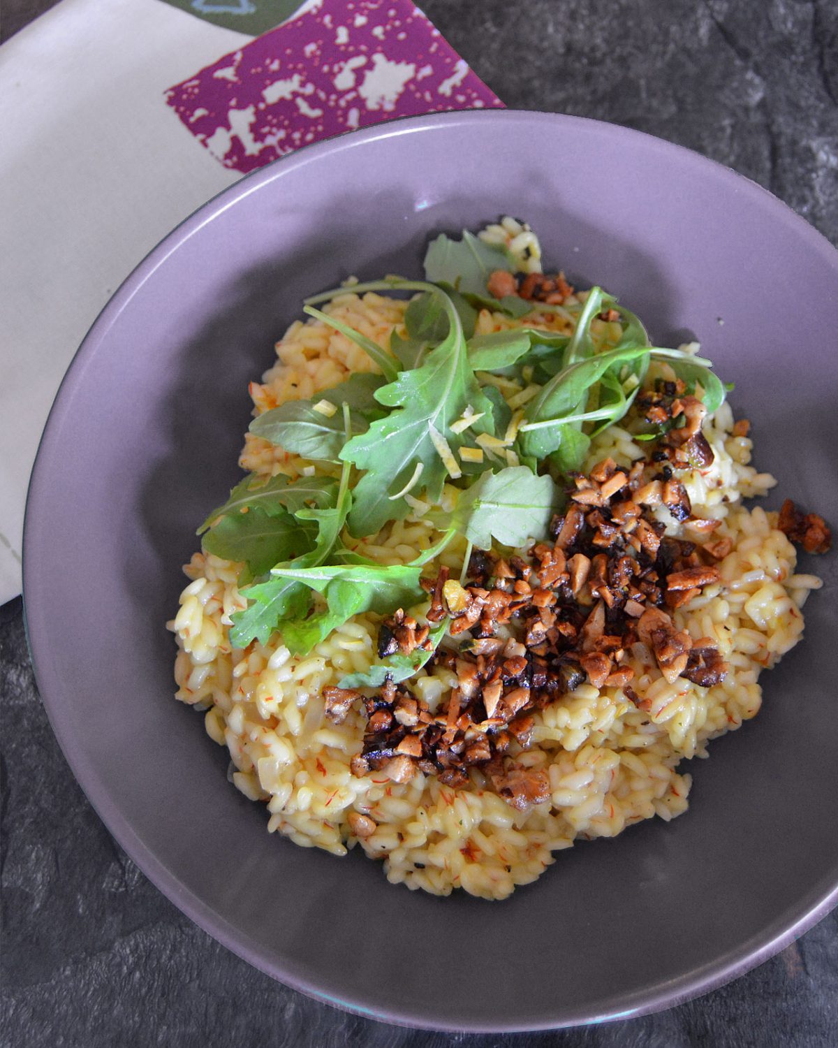 Risotto mit Nüssen