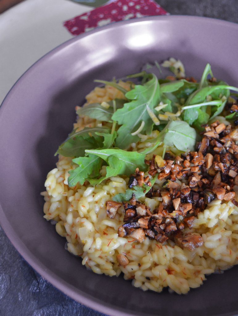 Risotto mit Nüssen