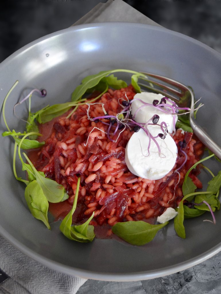 Rote-Bete-Risotto