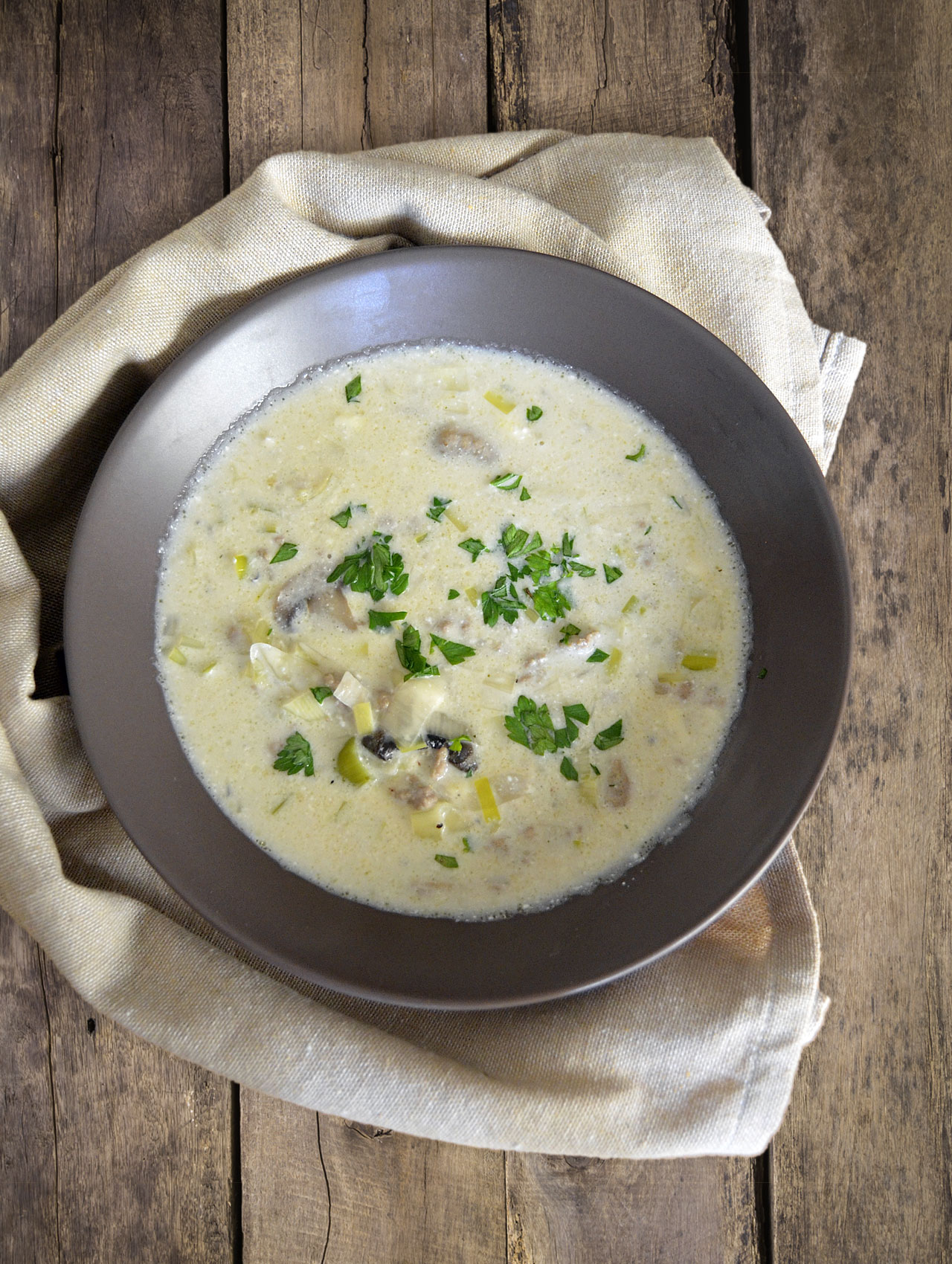 Käse-Lauch-Suppe ... | Notizen aus der Provinz