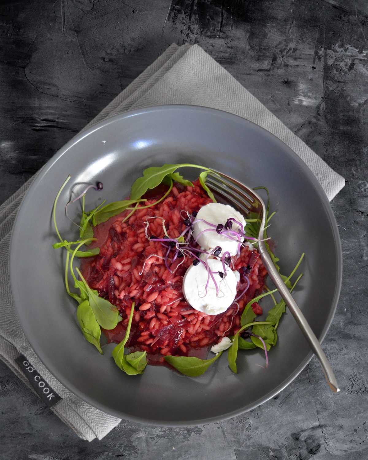 Rote-Bete-Risotto