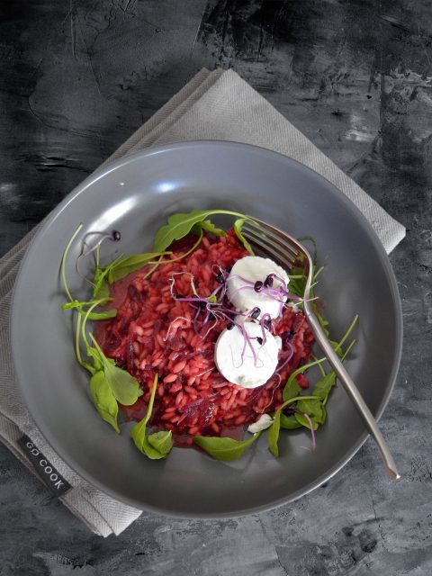 Rote-Bete-Risotto