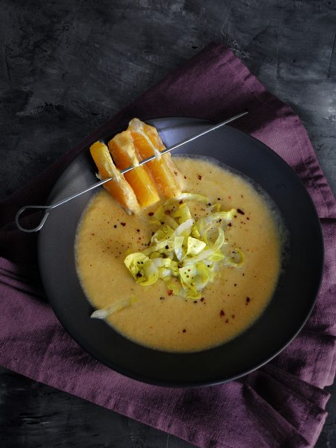 Chicorée-Möhren-Suppe