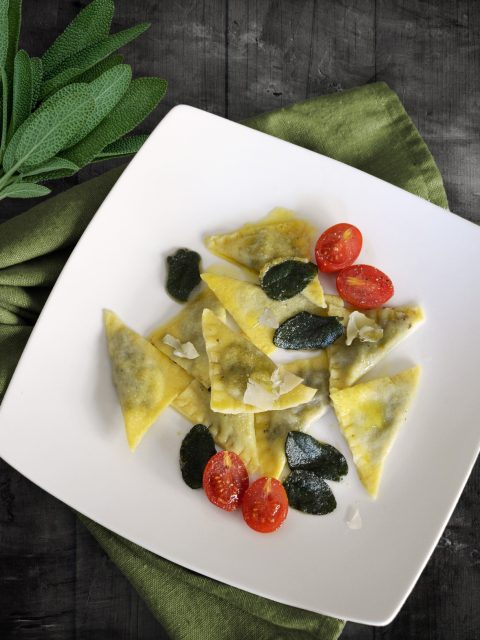 Champignon-Ravioli