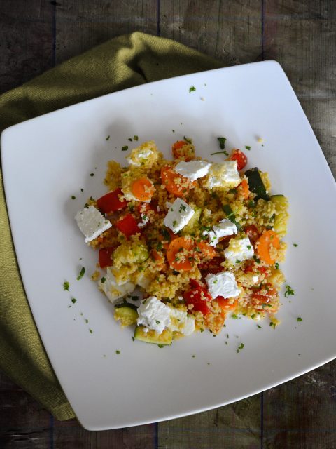 Bunte Couscous-Gemüse-Pfanne