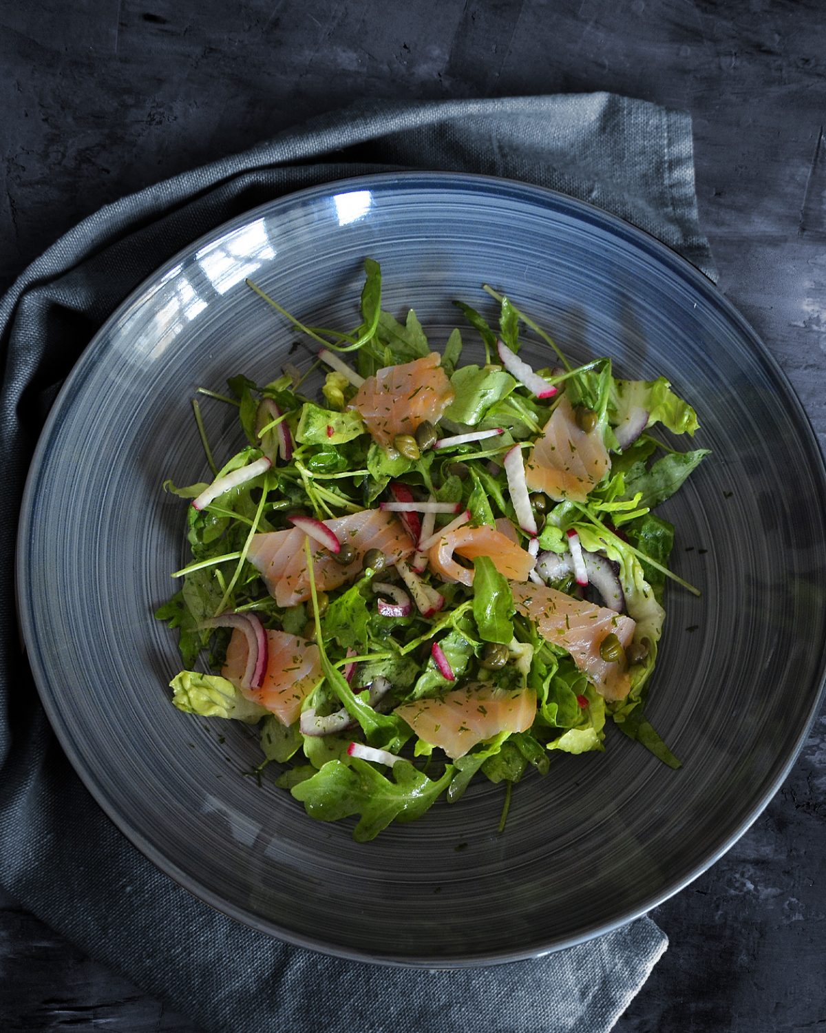 Rucola-Lachs-Salat