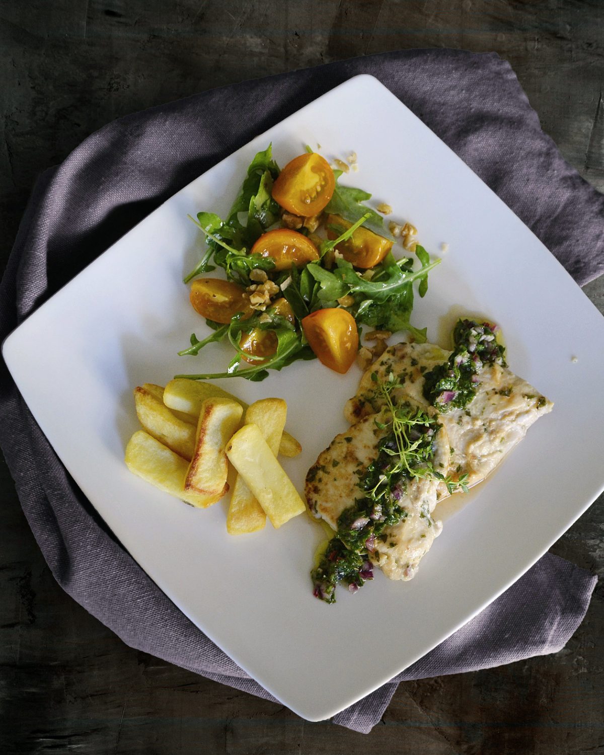 Hähnchenbrust mit Chimichurri