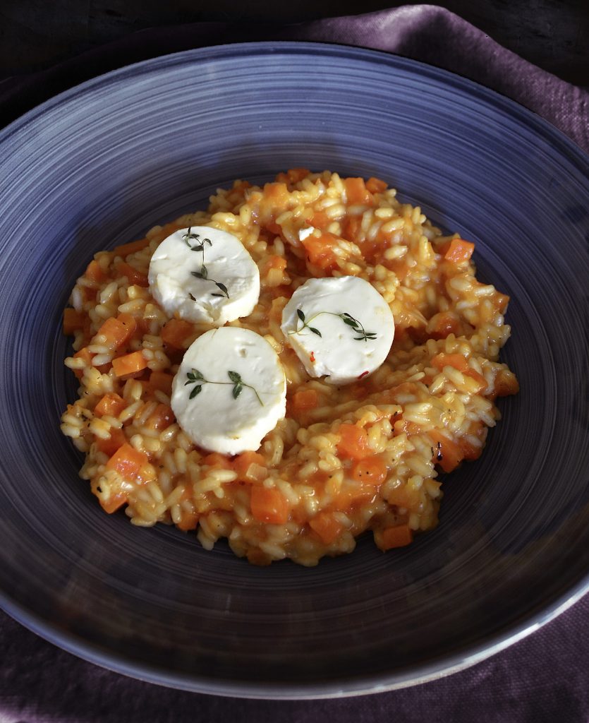 Kürbisrisotto