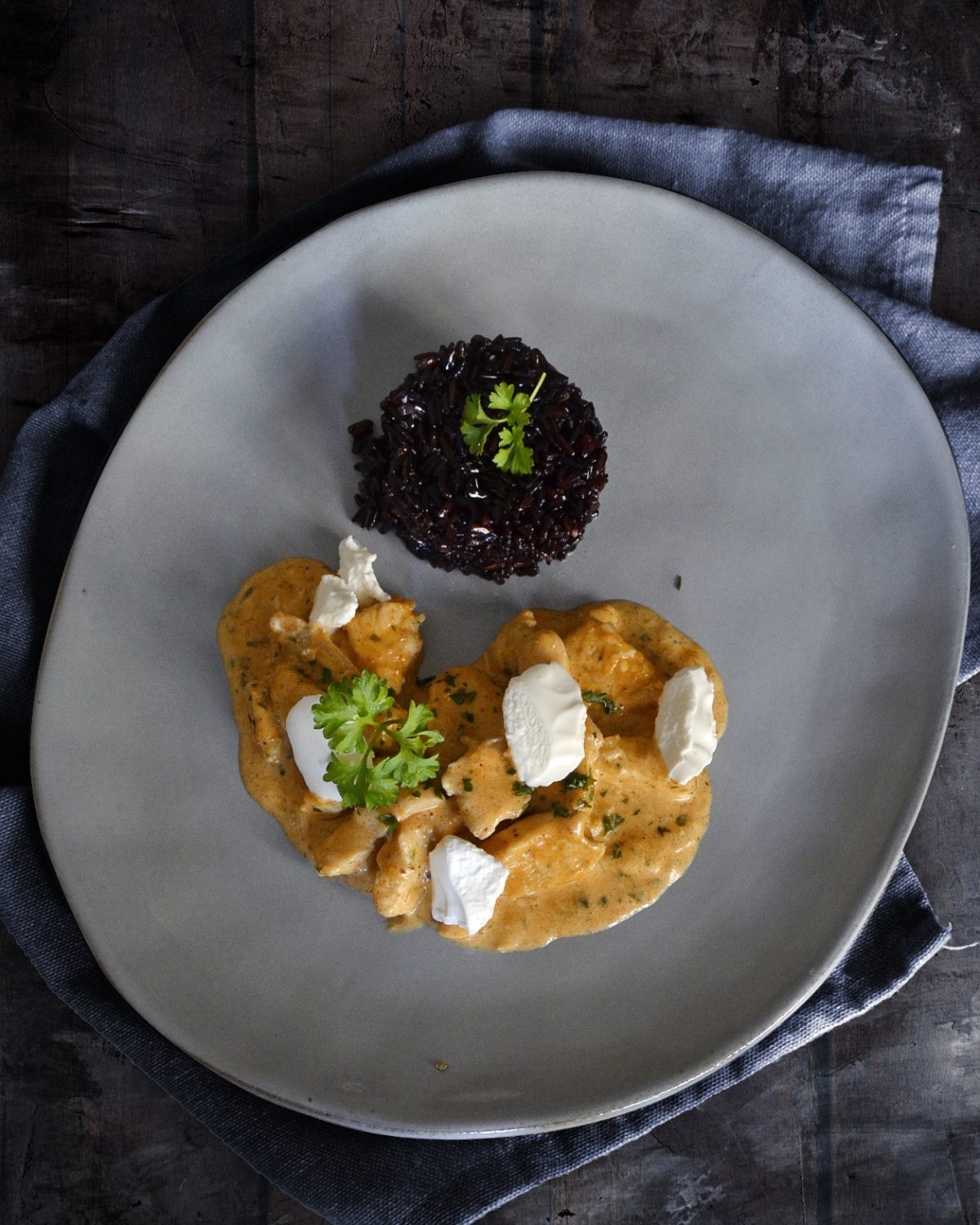 Hähnchenpfanne mir Ricotta und Paprika