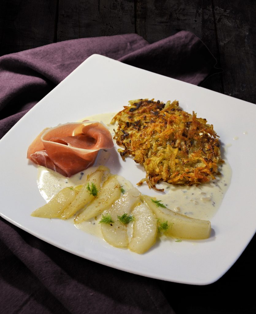 Kartoffel-Fenchel-Rösti