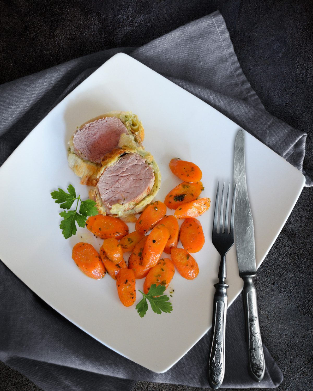 Schweinefilet in Blätterteig