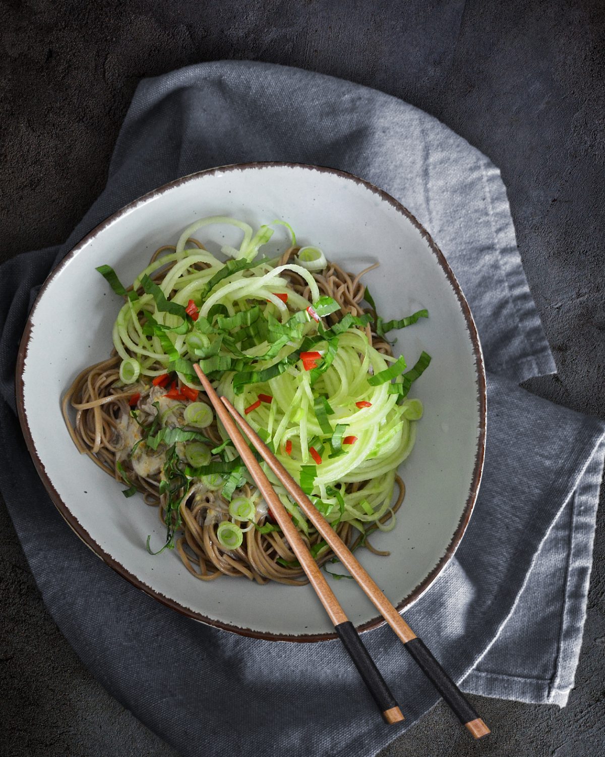 Soba-Nudelsalat