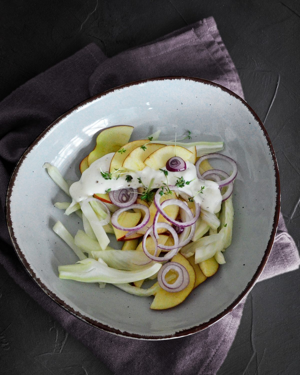 Apfel-Fenchel-Salat