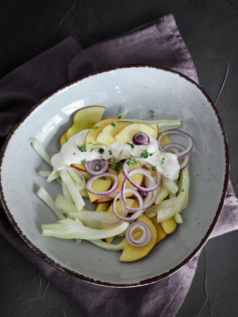 Apfel-Fenchel-Salat