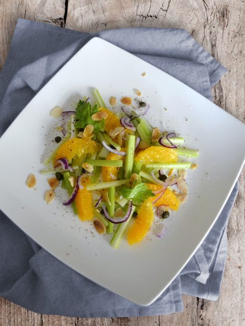 Sellerie-Orangen-Salat