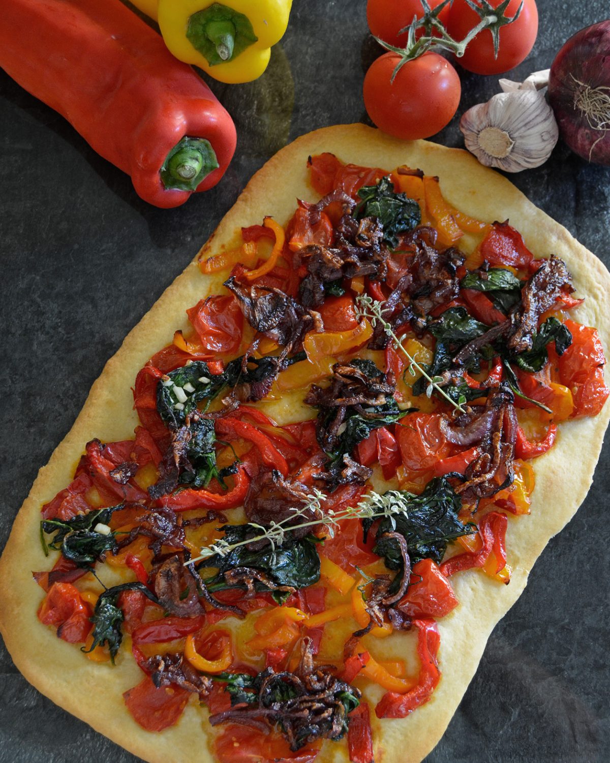 Coca – spanische Pizza