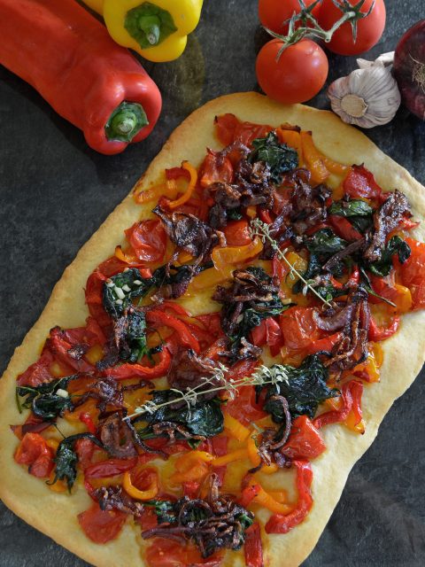 Coca – spanische Pizza