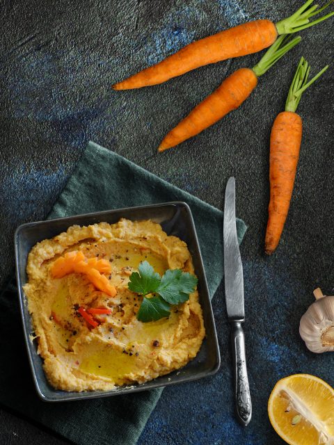Karotten-Hummus