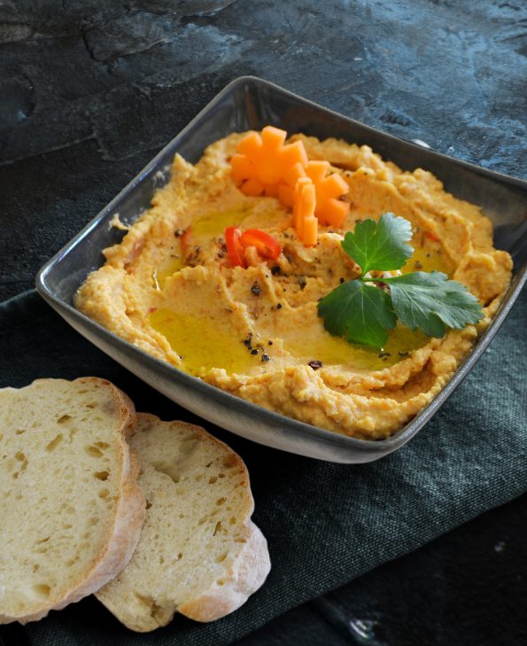 Karotten-Hummus