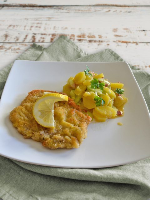 Schnitzel Wiener Art mit steirischem Kartoffelsalat