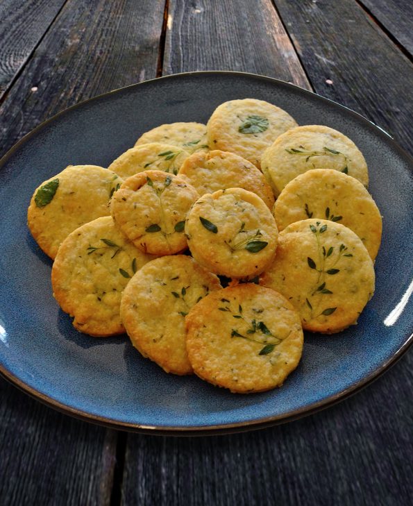 Kräuterkekse mit Parmesan