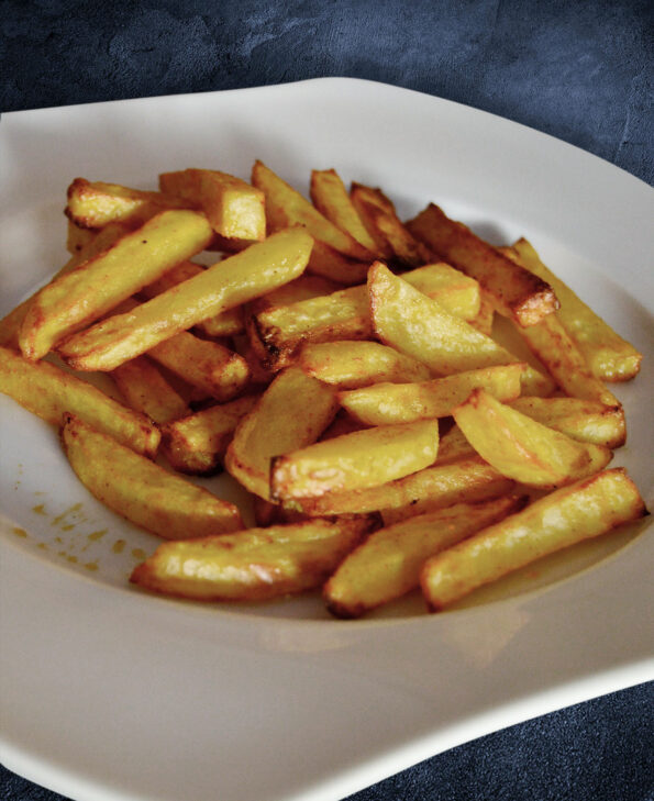 Pommes aus der Heißluftfritteuse