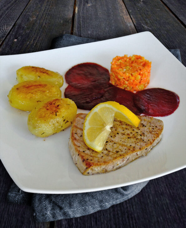 Thunfisch-Steak | Rote Bete | Karotten | Kartoffeln
