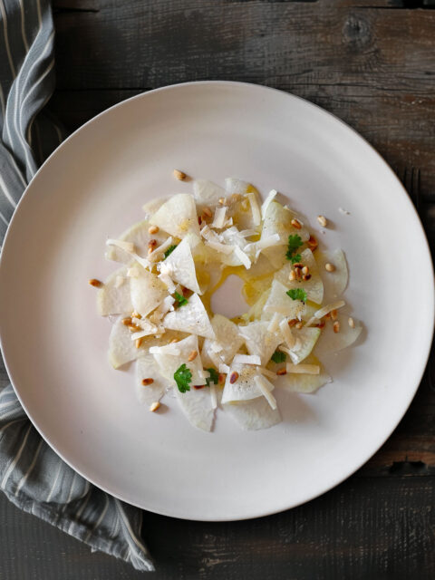 Kohlrabi Carpaccio