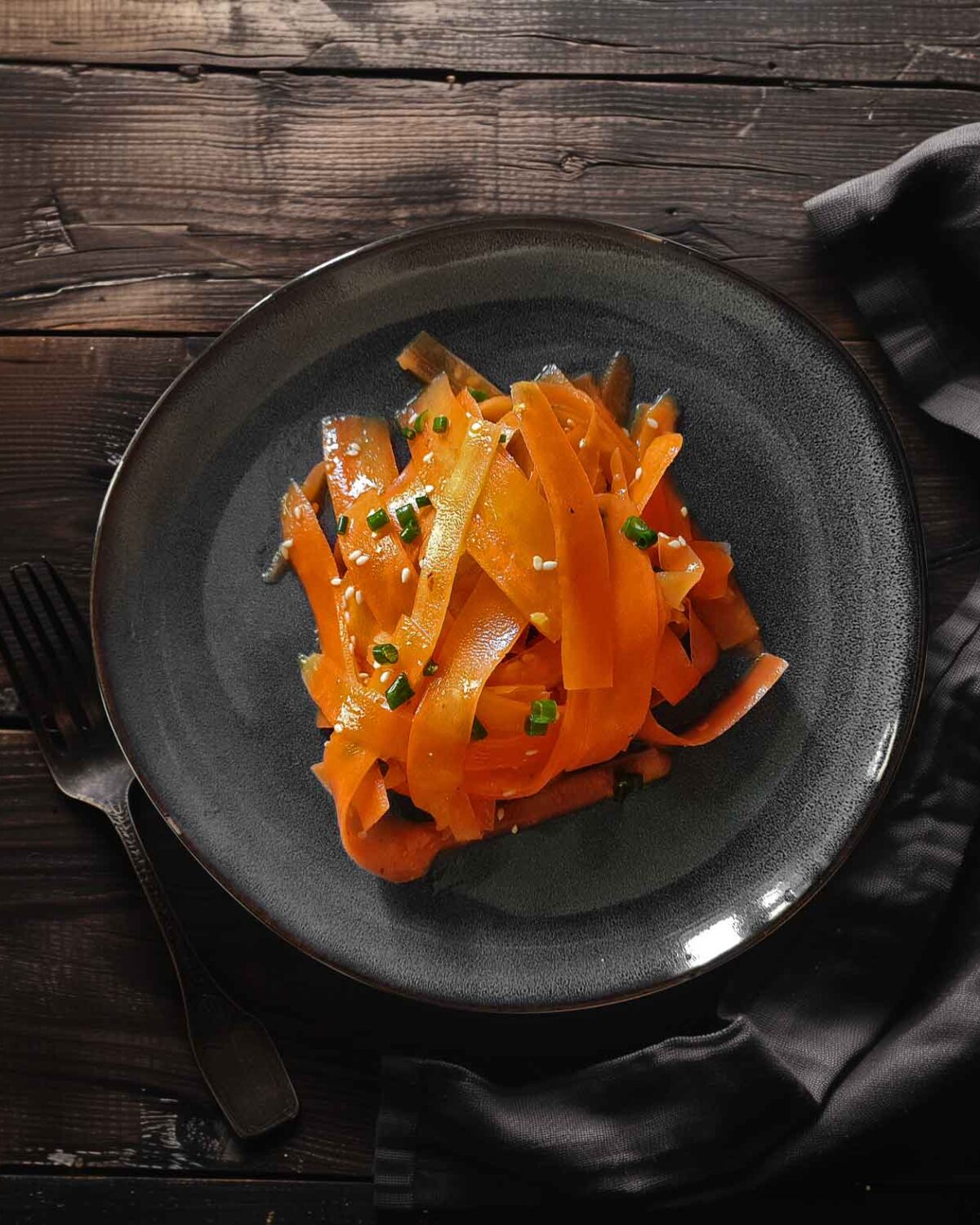 Asiatischer Karottensalat