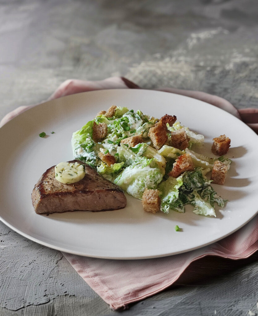 Cesar Salad mit Steak